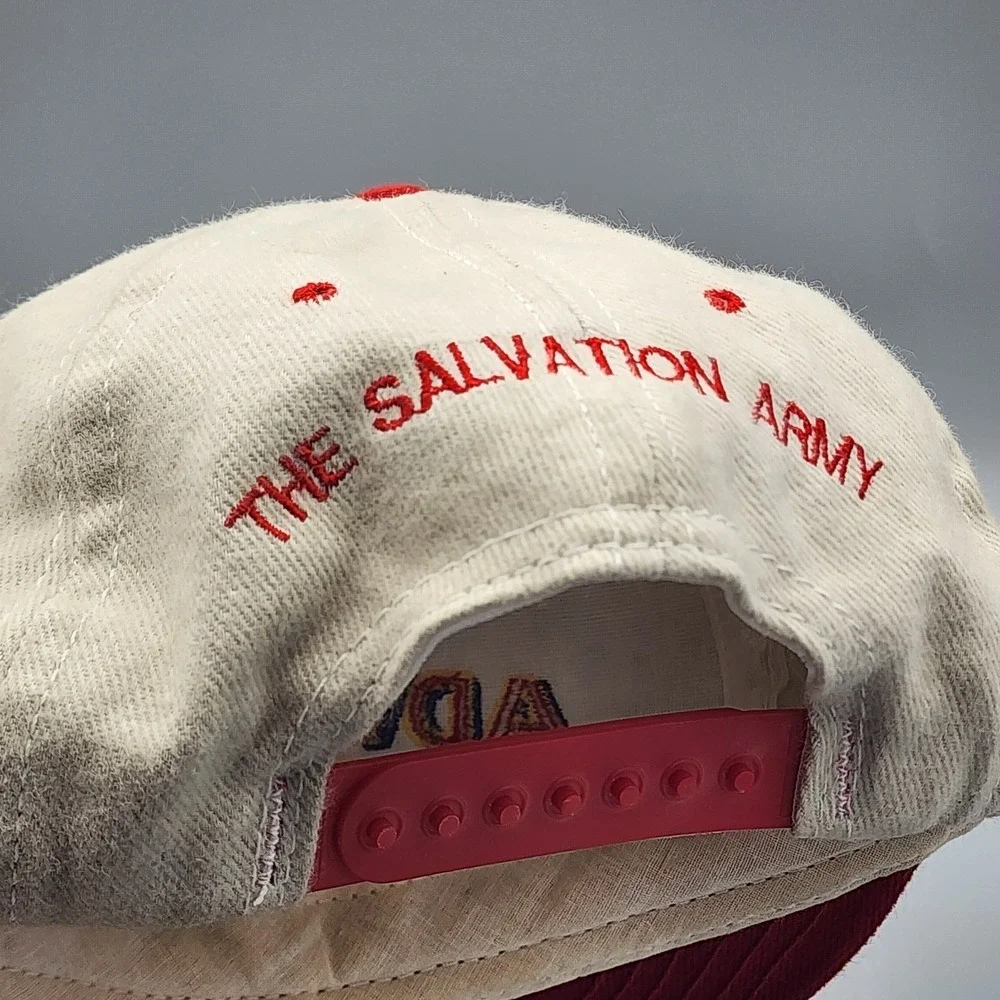Vtg Salvation Army‎ Adventure Corps EXPLORERS Hat - Made in USA - Snapback Youth